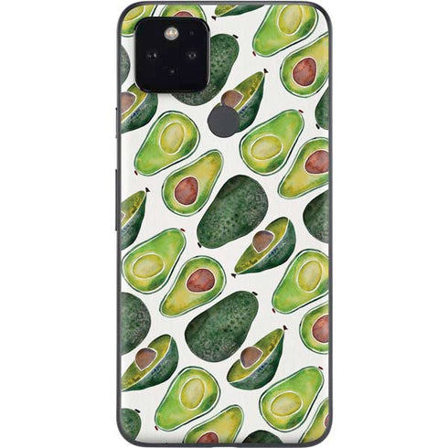 Cat Coq Avocados Google Pixel 5 Skin